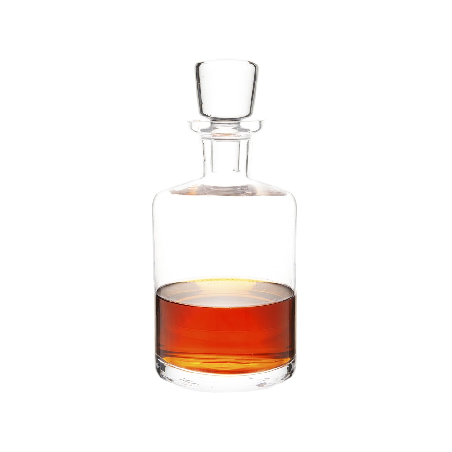Round Crystal Whiskey Decanter — 50oz Heritage Barware Collection