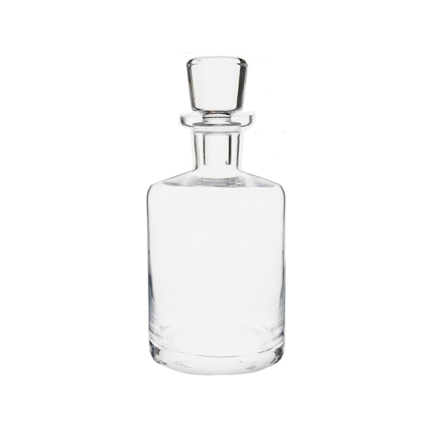 Round Crystal Whiskey Decanter — 50oz Heritage Barware Collection