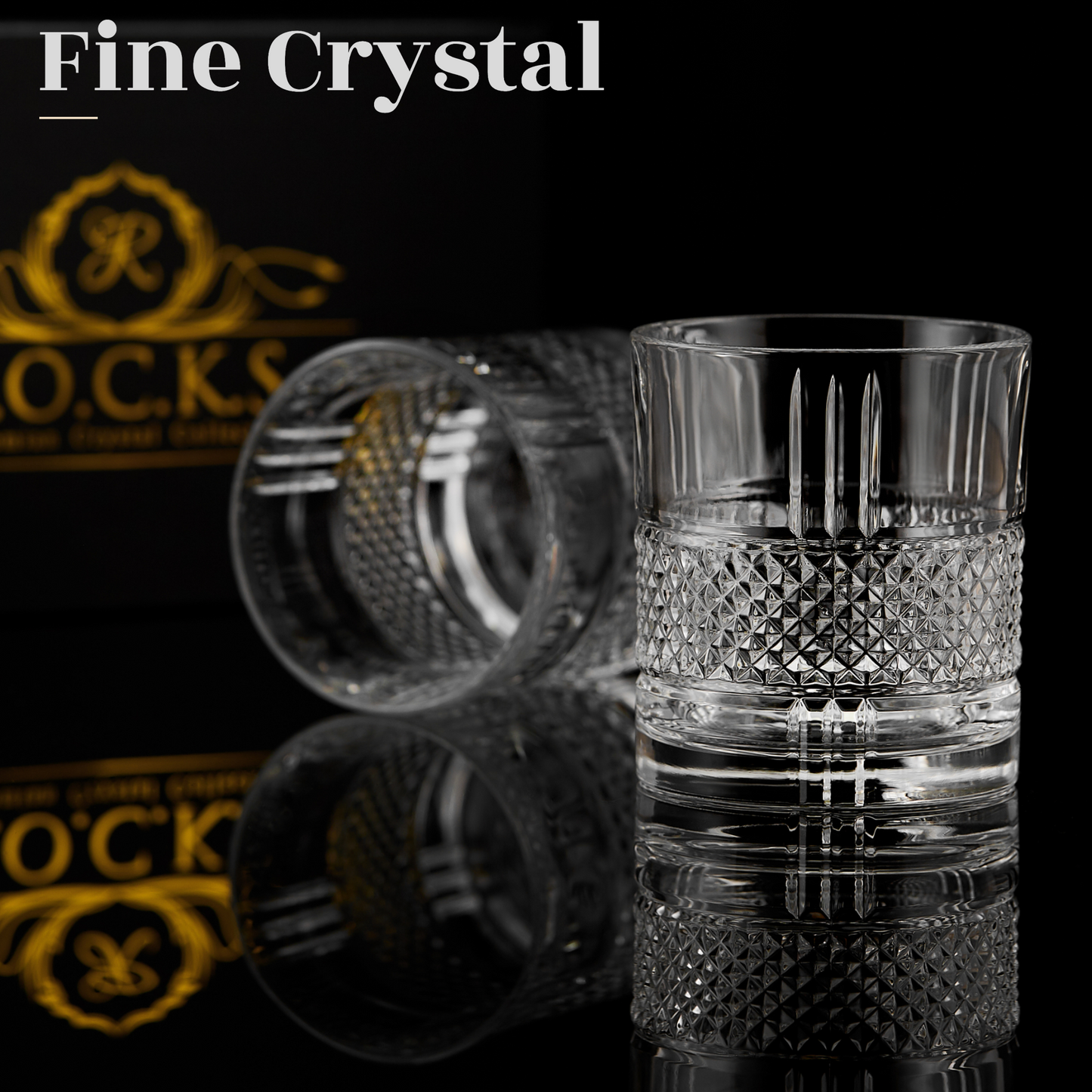 The Privilege Collection — Reserve Edition Crystal Whiskey Tumblers