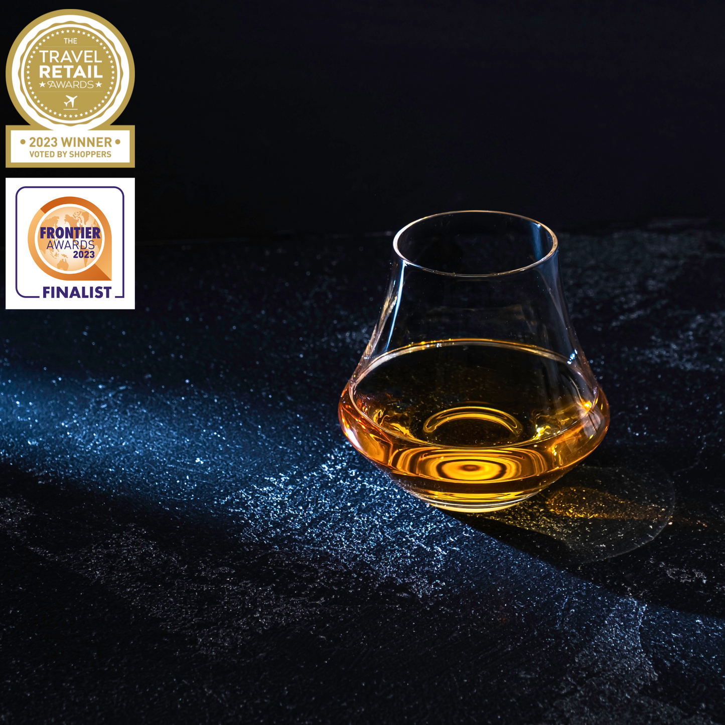 The Connoisseur's Set — Nosing Glass Edition with Granite Whiskey Stones