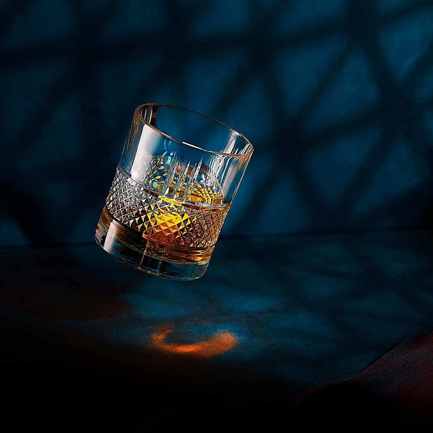 The Connoisseur's Set — Reserve Glass Edition with Granite Whiskey Stones