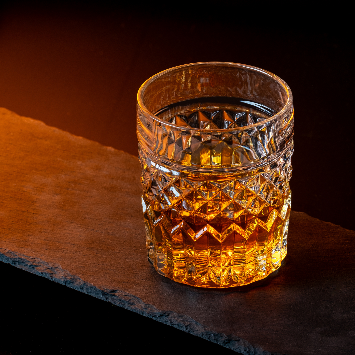 The Privilege Collection — Set of 4 Prestige Crystal Whiskey Glasses