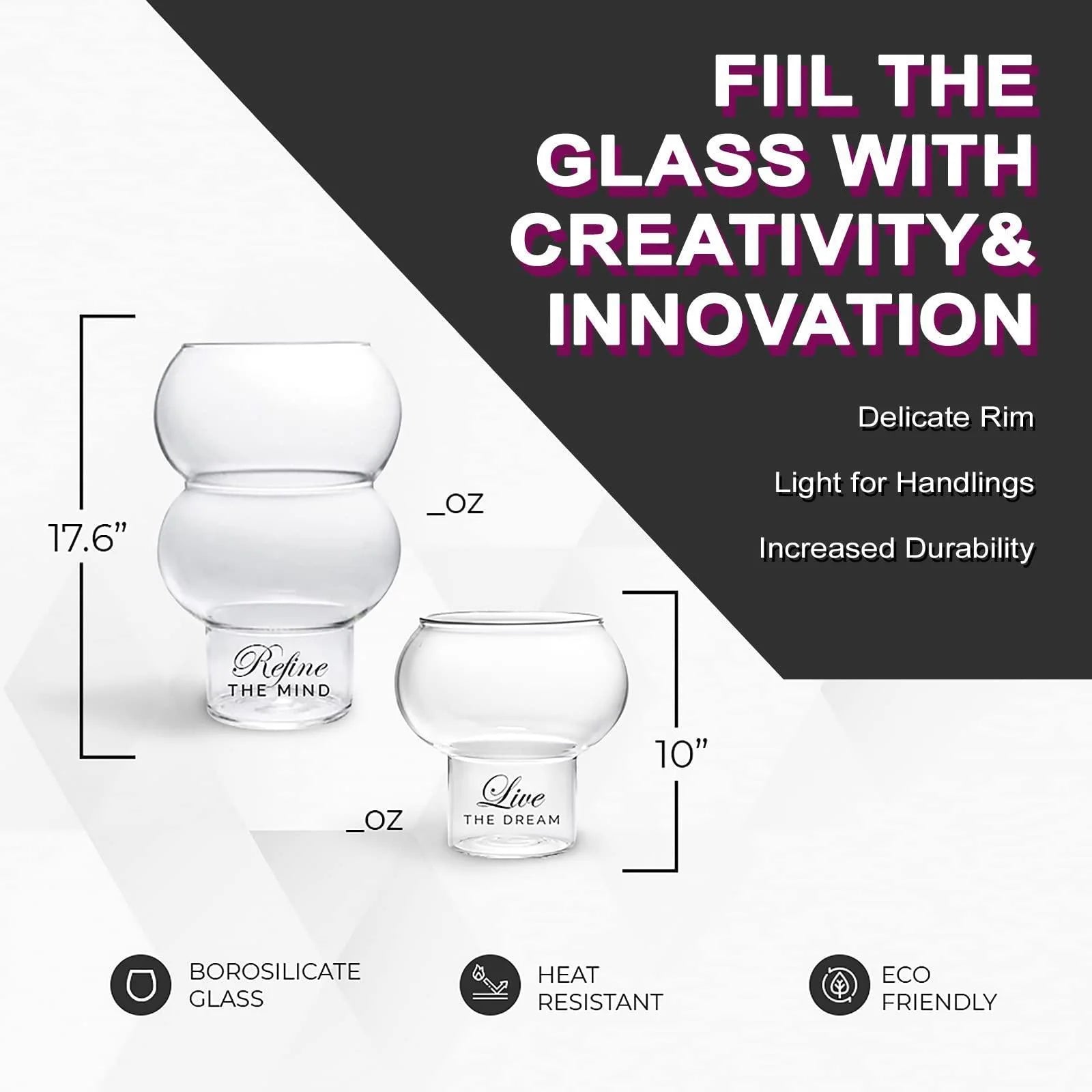 Premium Cocktail Gift Set — Crystal Glasses, Stainless Steel Bar Tools & Accessories