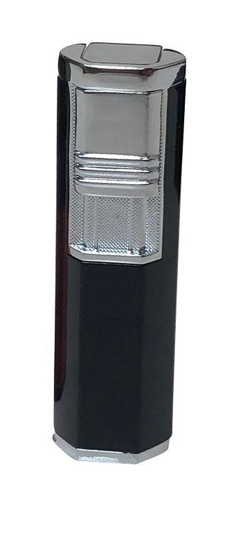 The Apex Dual Flame Cigar Torch Lighter — with Built-In Punch Cutter