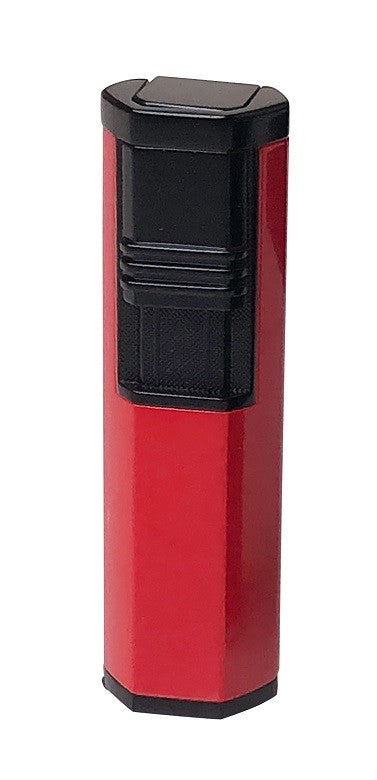 The Apex Dual Flame Cigar Torch Lighter — with Built-In Punch Cutter