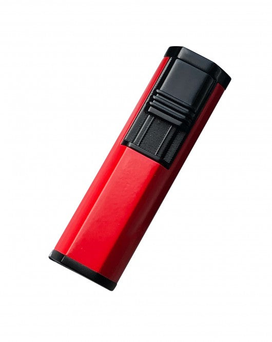 The Apex Dual Flame Cigar Torch Lighter — with Built-In Punch Cutter