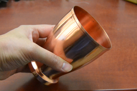 Handmade Genuine Copper Drinking Cup — Artisan Barware