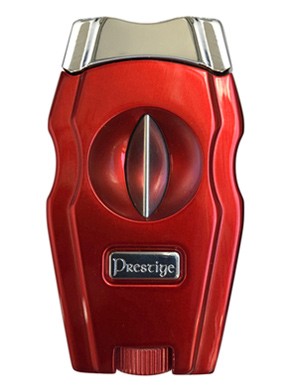 The Gladiator V-Cut & Punch Cigar Cutter — Premium Metal Body