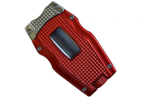 The Gladiator V-Cut & Punch Cigar Cutter — Premium Metal Body